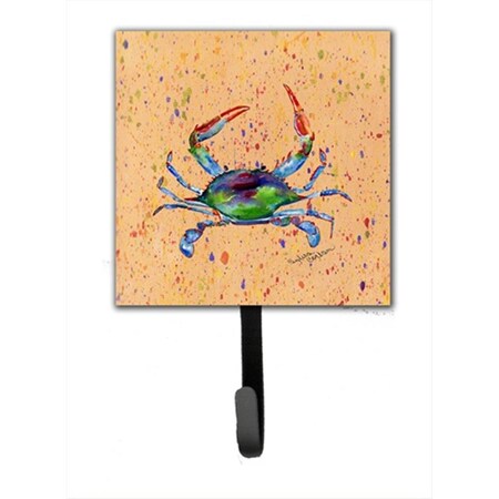 Carolines Treasures Crab Leash Holder Or Key Hook 8467SH4